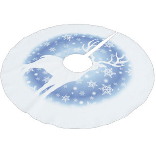Holiday Tree Skirt Deer