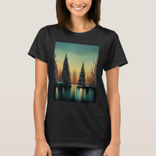 Holiday Trees Design T-Shirt