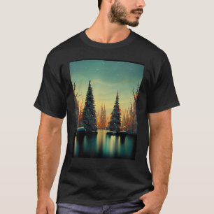 Holiday Trees Design T-Shirt