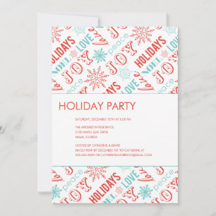 HOLIDAY TYPE    HOLIDAY PARTY INVITATIONS