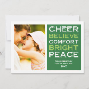 HOLIDAY TYPE    HOLIDAY PHOTO CARD