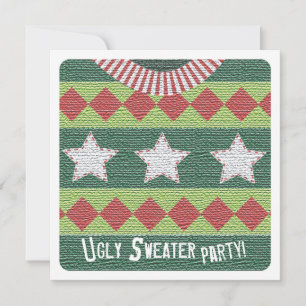 Holiday Ugly Sweater Party Invitation