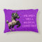 "Holiday Unicorn" Christmas Accent Pillow (Purple)