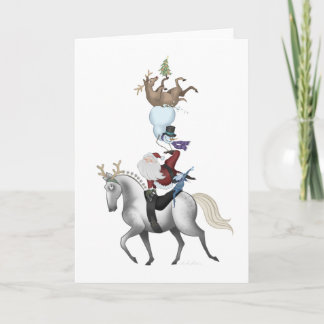 Holiday Vaulting Card