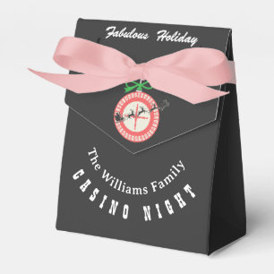 Holiday Vegas Casino Blackjack Poker Night Party Favour Box