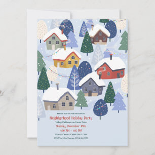 Holiday Village Invitation