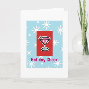 Holiday Vodka Cheer Card