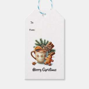 Holiday Warmth Coffee and Cookie Gift Tags