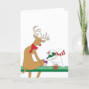 Holiday Wine Card