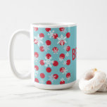 Holiday Winter Wishes Snowflakes Big Party Mug<br><div class="desc">Have fun entertaining this season with this fun holiday mug.  Personalise it as you choose it also makes a wonderful gift,  or treat yourself.  You will love mixing and matching the collection.  Look for coordinating plates,  napkins and other party ideas all part of the Winter Wishes collection.</div>