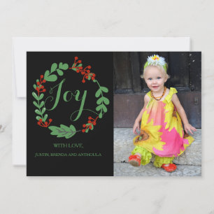 Holiday Wishes Photo Card