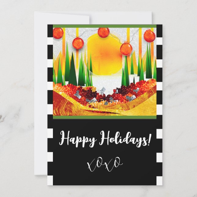 Holiday within the Pines! Card (Front)