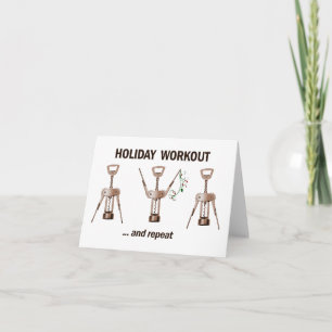 Holiday Workout Card