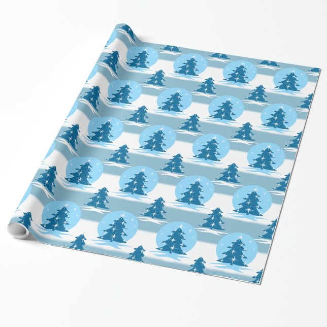 Holiday Wrapping Paper Nonsecular Wrapping Paper (Unrolled)