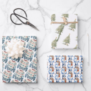Holiday Wrapping Paper set