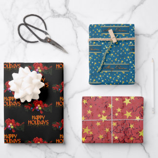 Holiday Wrapping Paper Sheet