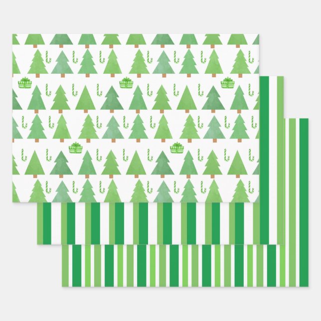 Holiday Wrapping Paper Sheet (Set)