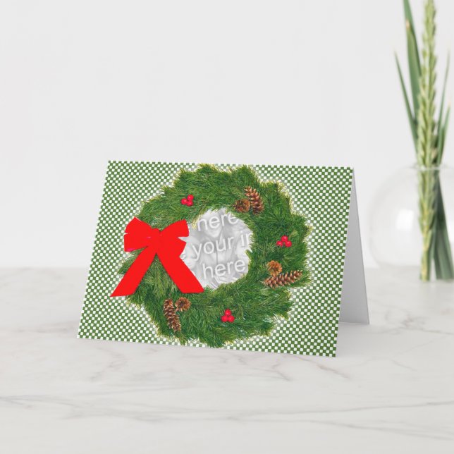 Holiday Wreath Card (Front)