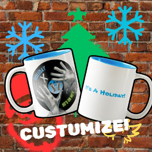 Holiday X Two-Tone Coffee Mug