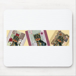 HOLIDAY YORKIES MOUSE MAT