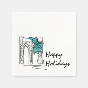 Holidays Brooklyn NYC Christmas Hanukkah New York Napkin