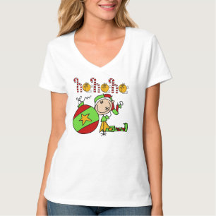 Holidays Cute Fun Jingle Bells Elf Christmas T-Shirt