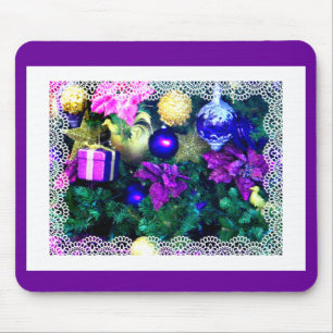 Holidays Greetings_ Mouse Mat