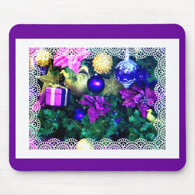 Holidays Greetings_ Mouse Mat (Front)