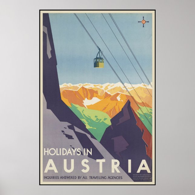Holidays in Austria Poster (Front)