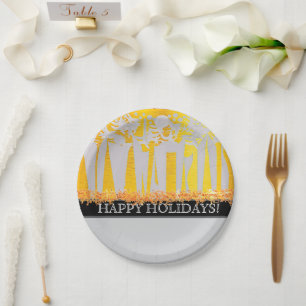 HOLIDAYS IN CENTRAL PARK! :) PAPER PLATE