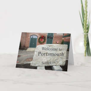 Holidays In Portsmouth,NH Holiday Card