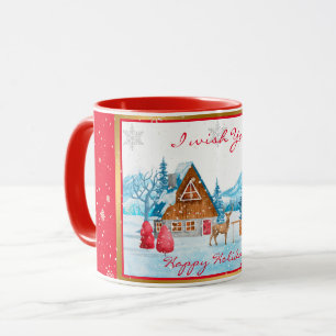 Holidays Landscape Customise Mug