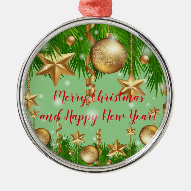 Holidays Metal Tree Decoration (Front)