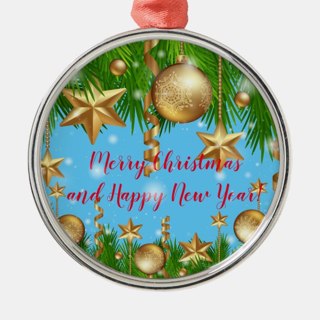 Holidays Metal Tree Decoration (Front)