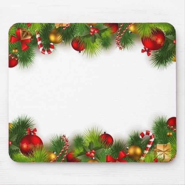 holidays mouse mat (Front)