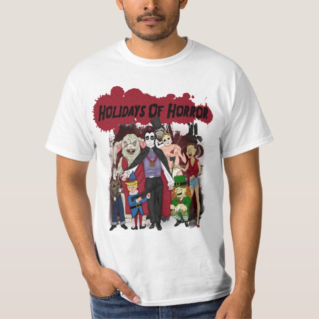 Holidays Of Horror T-Shirt (Front)