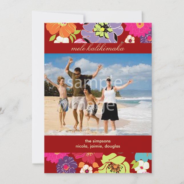 Holidays photocards/ invites (Front)