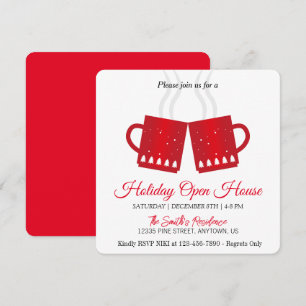 Holidays, salted tea, Christmas magic Holiday Card