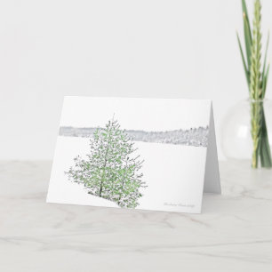 Holidays: Simplify, simplify, simplify Holiday Card