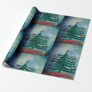 Holidays, Winter Wrapping Paper