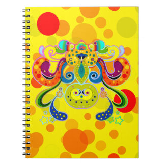 holiES - abstract happy holy Cow + your ideas Notebook