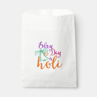 holiES - Every Day is Holi + your backgr. & ideas Favour Bags
