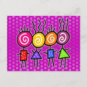 holiES - HOLI BEST FRIENDS + your ideas Postcard