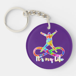 holiES - Lemniscate - It's my Life Person Key Ring