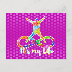 holiES - Lemniscate - It's my Life Person Postcard