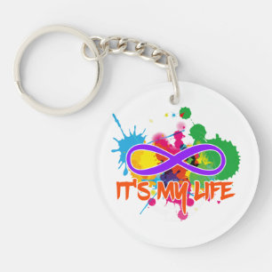 holiES - Lemniscate - It's my Life Splashes Key Ring