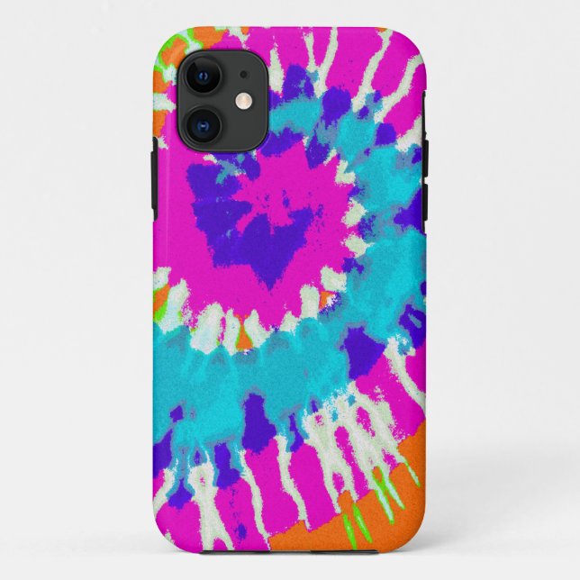 holiES - Power Spiral Batik Style Case-Mate iPhone Case (Back)