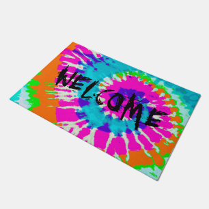 holiES - Power Spiral Batik Style Doormat