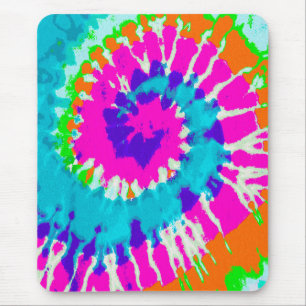 holiES - Power Spiral Batik Style Mouse Mat