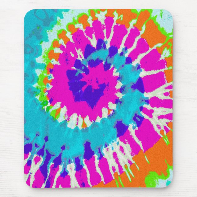 holiES - Power Spiral Batik Style Mouse Mat (Front)
